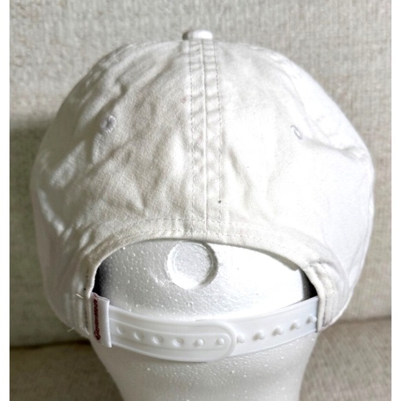 Taylormade snapback hat white cotton comfort band adjustable Snapback Patch Logo - Picture 5 of 10